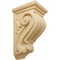 Ekena Millwork 3 1/2"W x 4"D x 7"H Small Classical Corbel, Alder CORW03X04X07CLAL - alternate 1